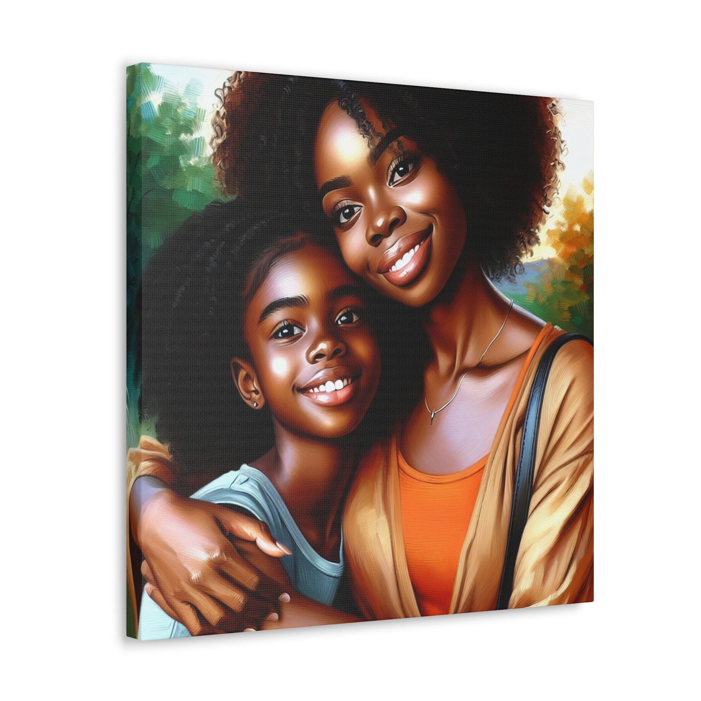 "Unbreakable Mother-Daughter Bond" - Canvas - Authentic4Us