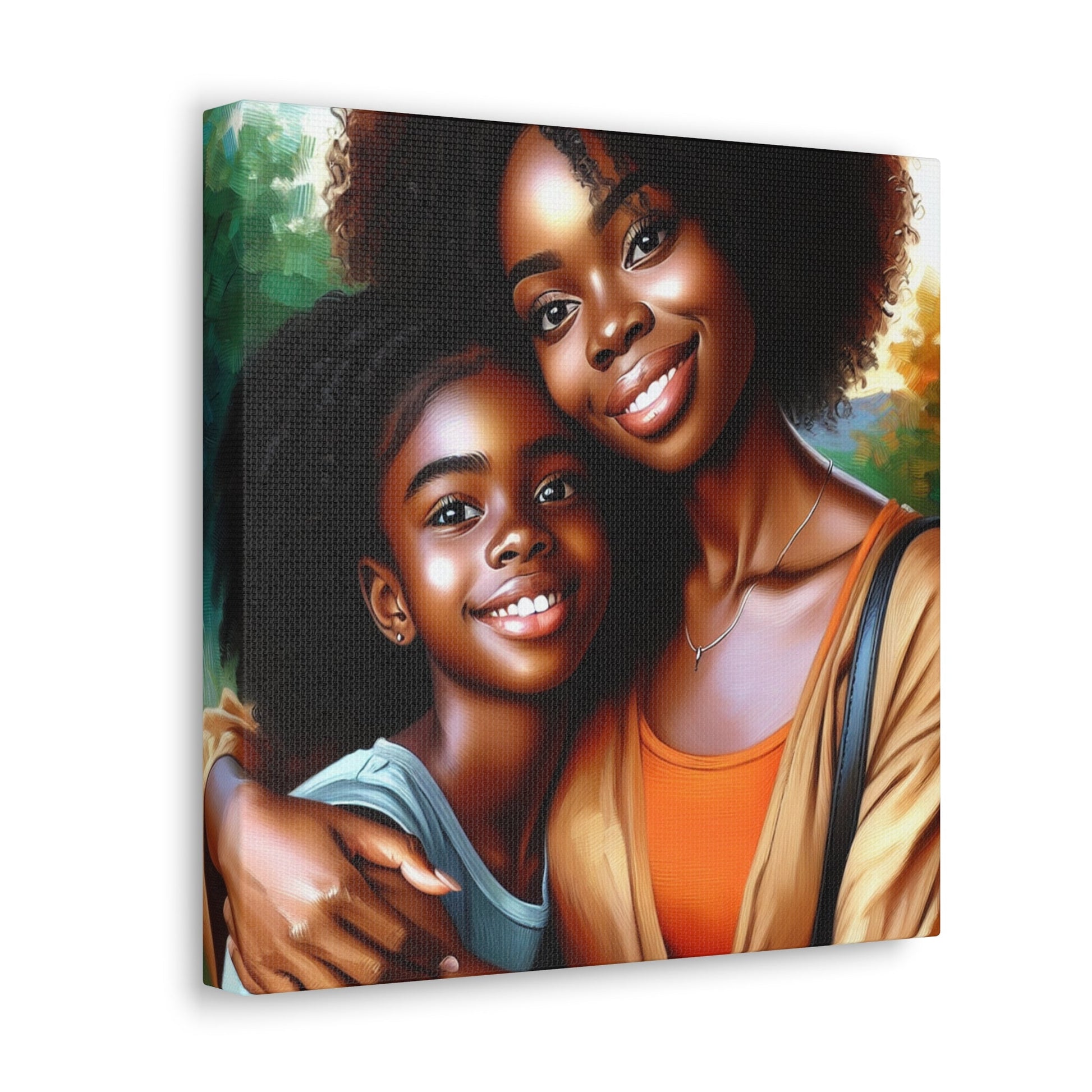 "Unbreakable Mother-Daughter Bond" - Canvas - Authentic4Us