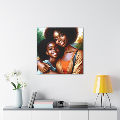 "Unbreakable Mother-Daughter Bond" - Canvas - Authentic4Us