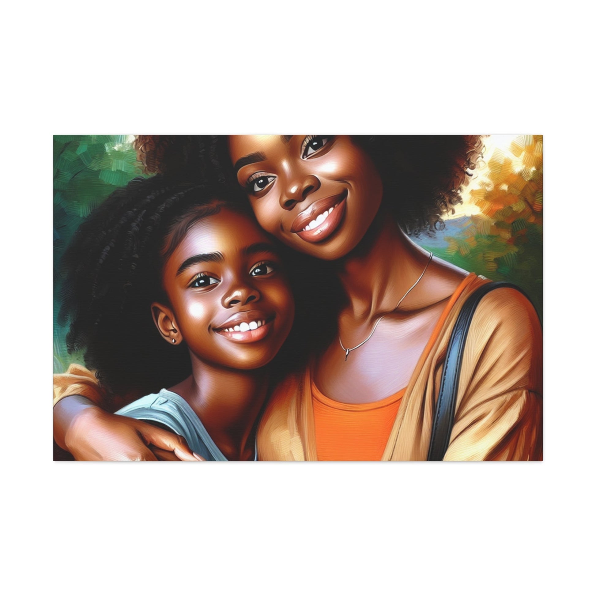 "Unbreakable Mother-Daughter Bond" - Canvas - Authentic4Us