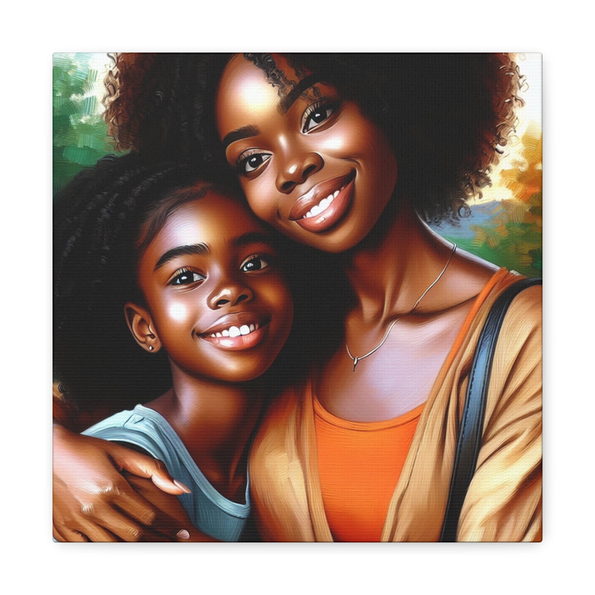 "Unbreakable Mother-Daughter Bond" - Canvas - Authentic4Us