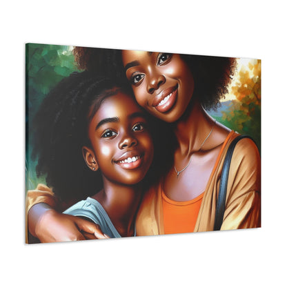 "Unbreakable Mother-Daughter Bond" - Canvas - Authentic4Us