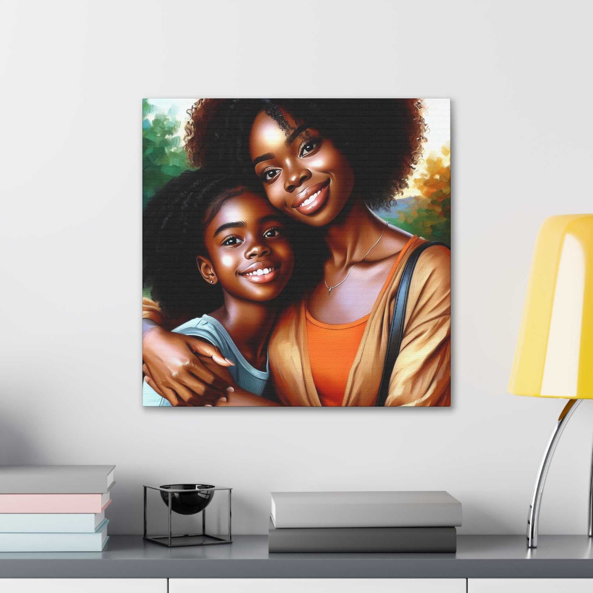 "Unbreakable Mother-Daughter Bond" - Canvas - Authentic4Us