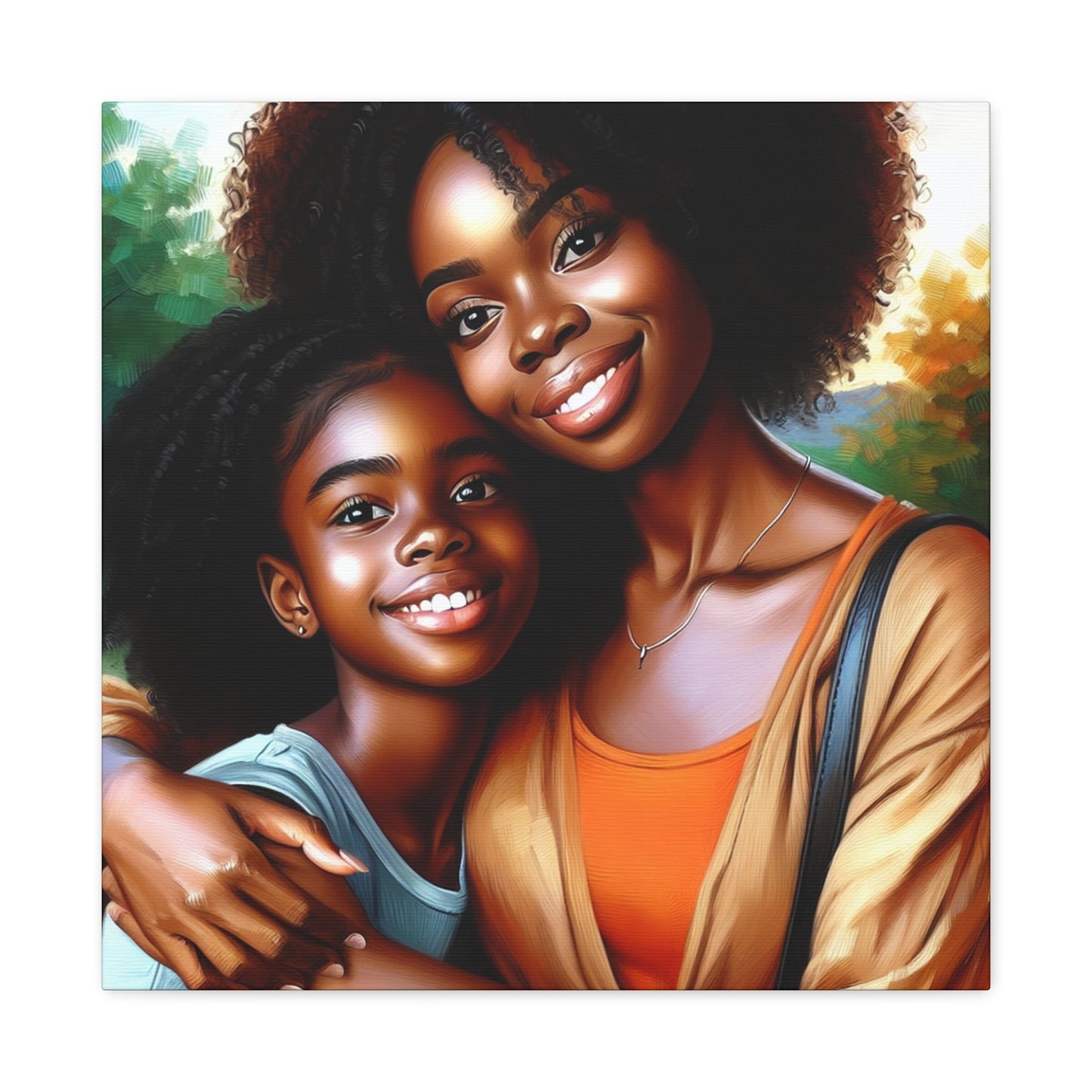 "Unbreakable Mother-Daughter Bond" - Canvas - Authentic4Us