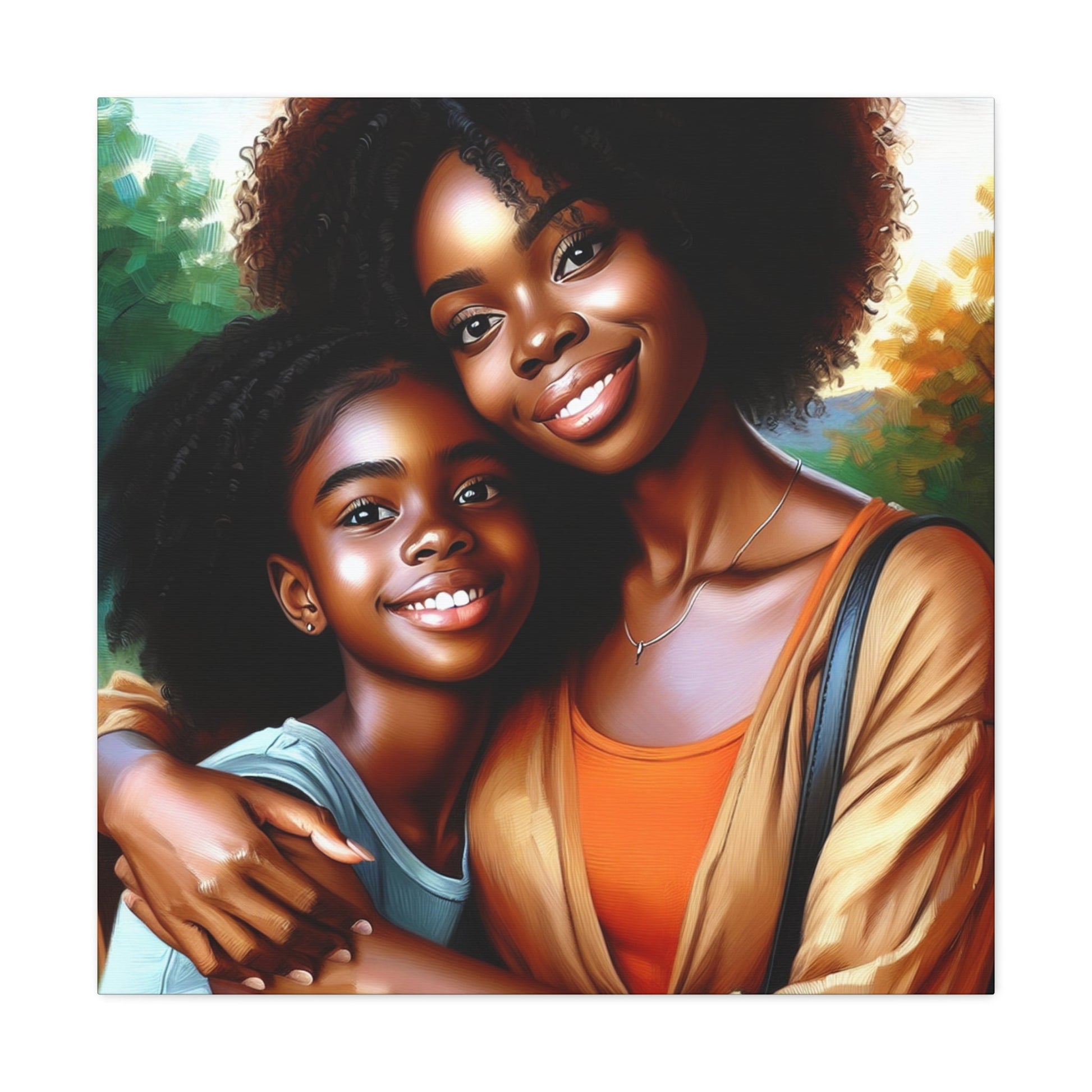 "Unbreakable Mother-Daughter Bond" - Canvas - Authentic4Us