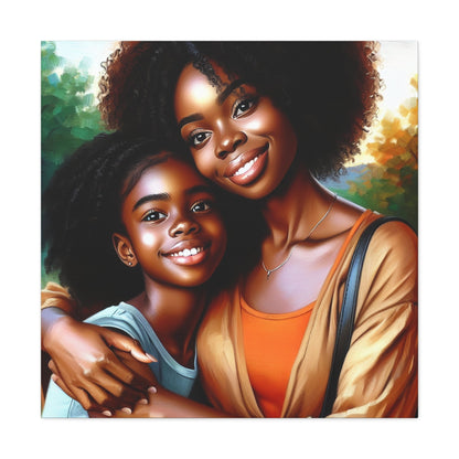 "Unbreakable Mother-Daughter Bond" - Canvas - Authentic4Us