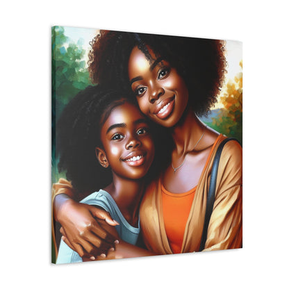 "Unbreakable Mother-Daughter Bond" - Canvas - Authentic4Us