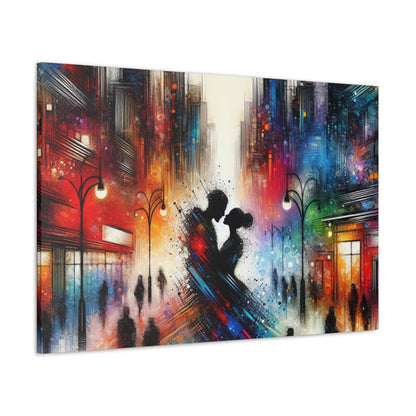 "Urban Embrace" - Canvas - Authentic4Us