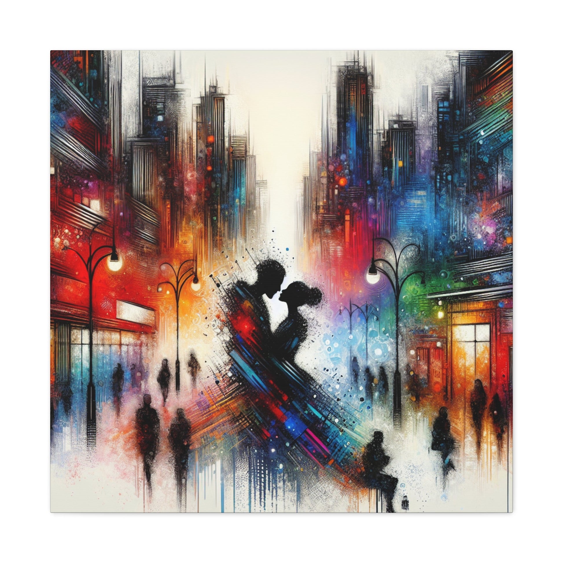 "Urban Embrace" - Canvas - Authentic4Us