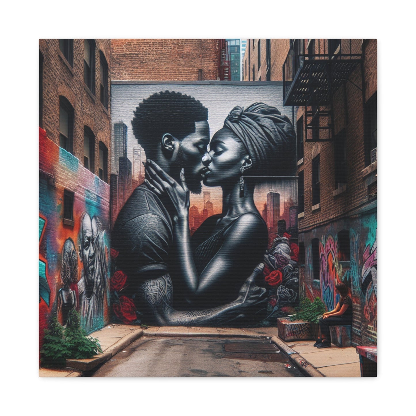 "Urban Love in Color" - Canvas - Authentic4Us