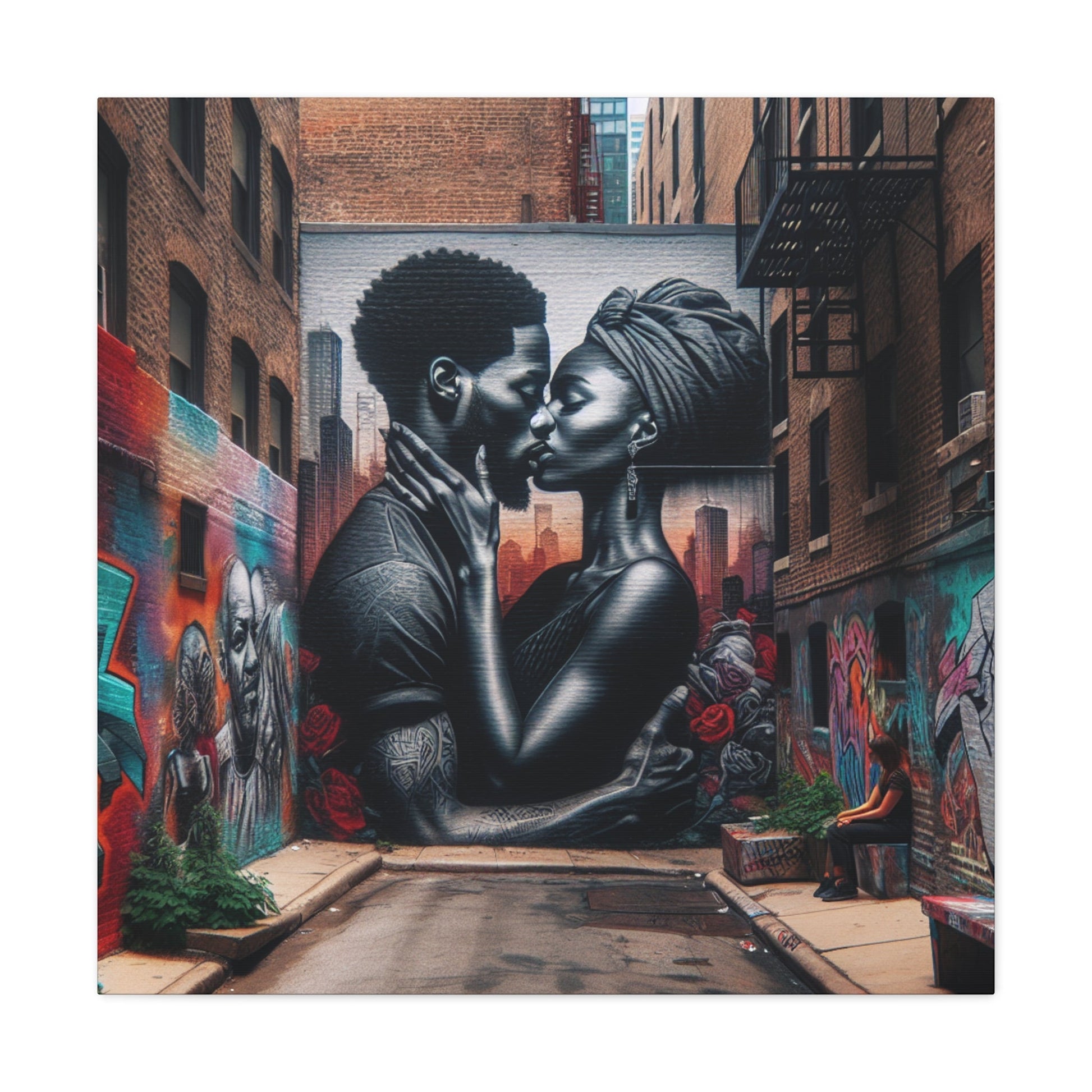 "Urban Love in Color" - Canvas - Authentic4Us