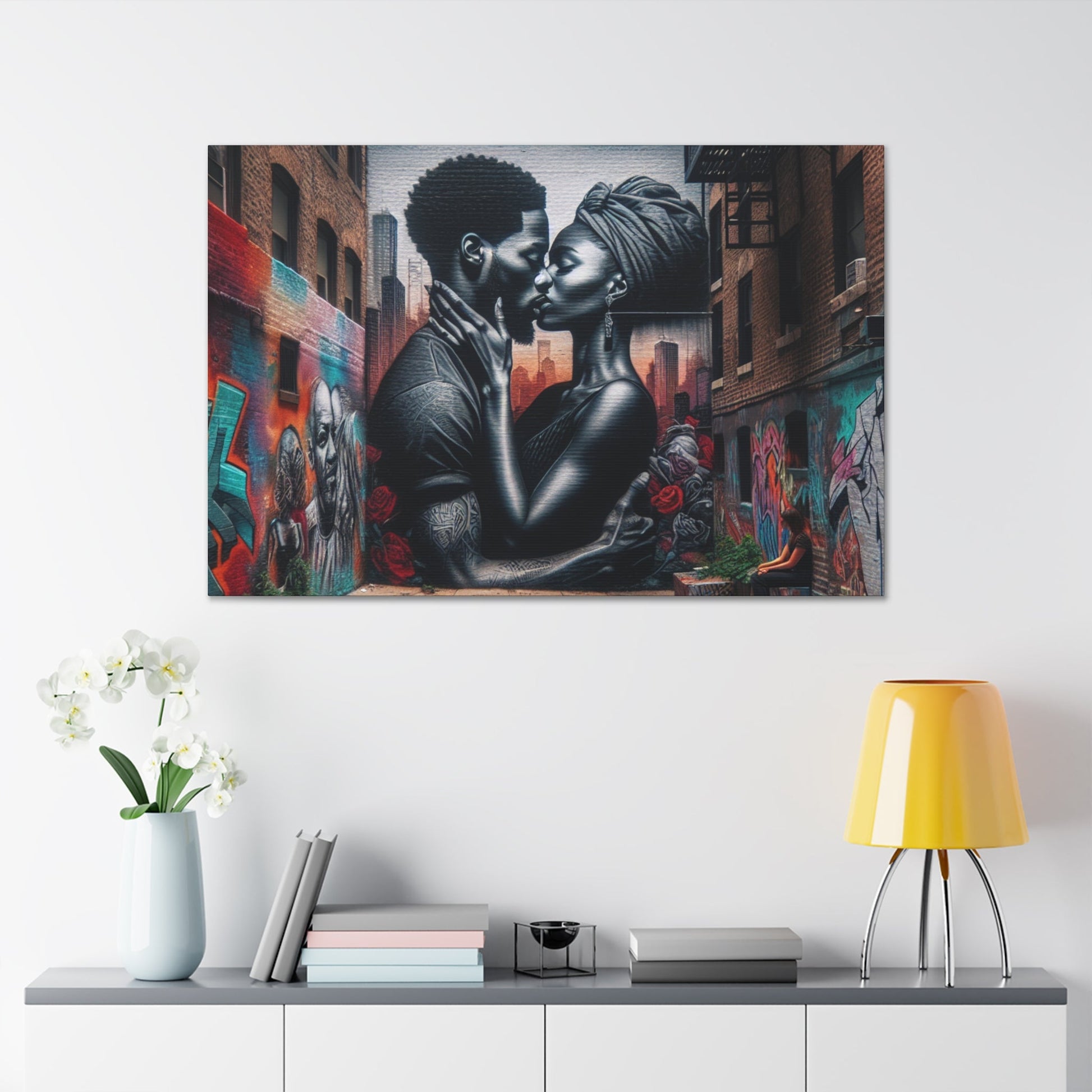 "Urban Love in Color" - Canvas - Authentic4Us