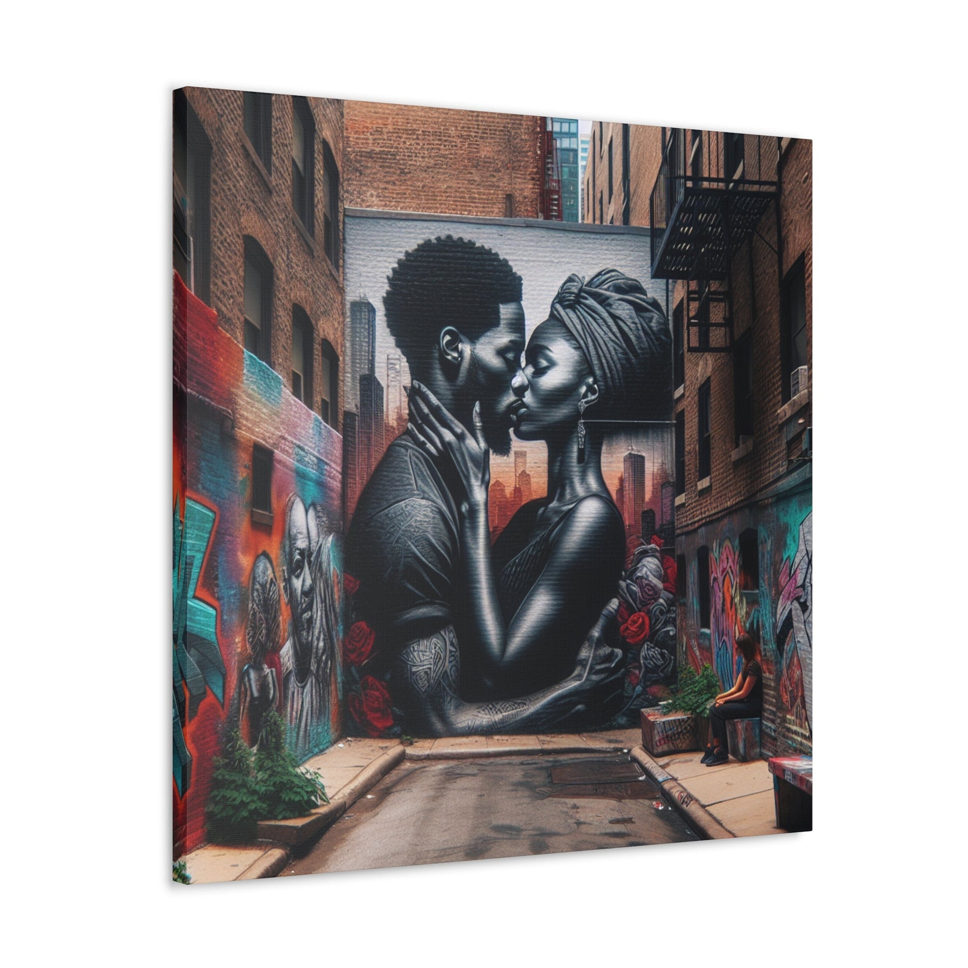 "Urban Love in Color" - Canvas - Authentic4Us