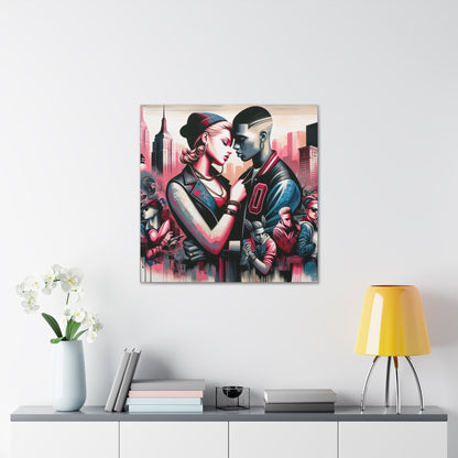 Urban Visions: A Contemporary Canvas - Canvas - Authentic4Us