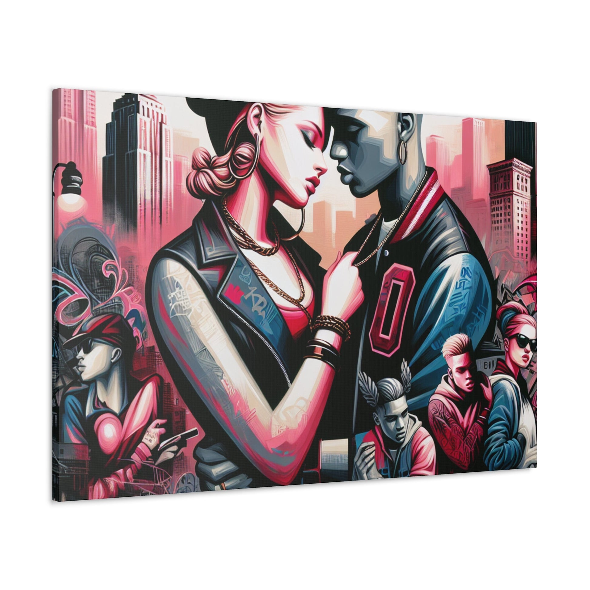 Urban Visions: A Contemporary Canvas - Canvas - Authentic4Us