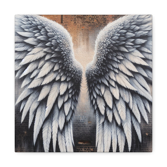 "Urban Wings of Grace" - Canvas - Authentic4Us