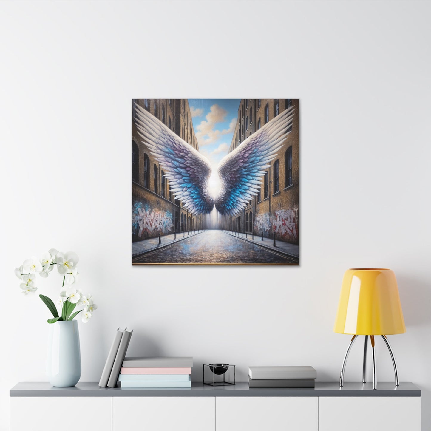 "Urban Wingscape" - Canvas - Authentic4Us