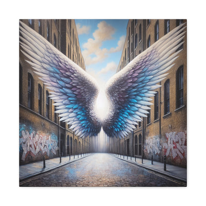 "Urban Wingscape" - Canvas - Authentic4Us