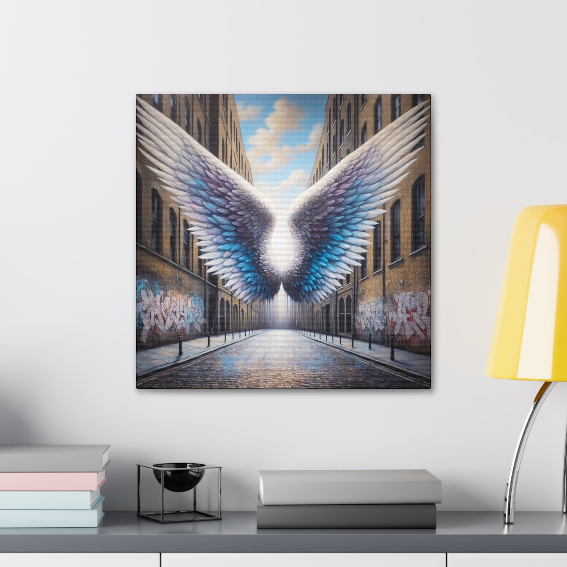 "Urban Wingscape" - Canvas - Authentic4Us