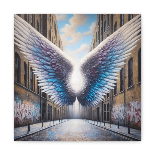 "Urban Wingscape" - Canvas - Authentic4Us