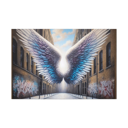 "Urban Wingscape" - Canvas - Authentic4Us