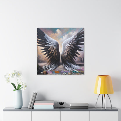 "Urban Wingscape" - Canvas - Authentic4Us