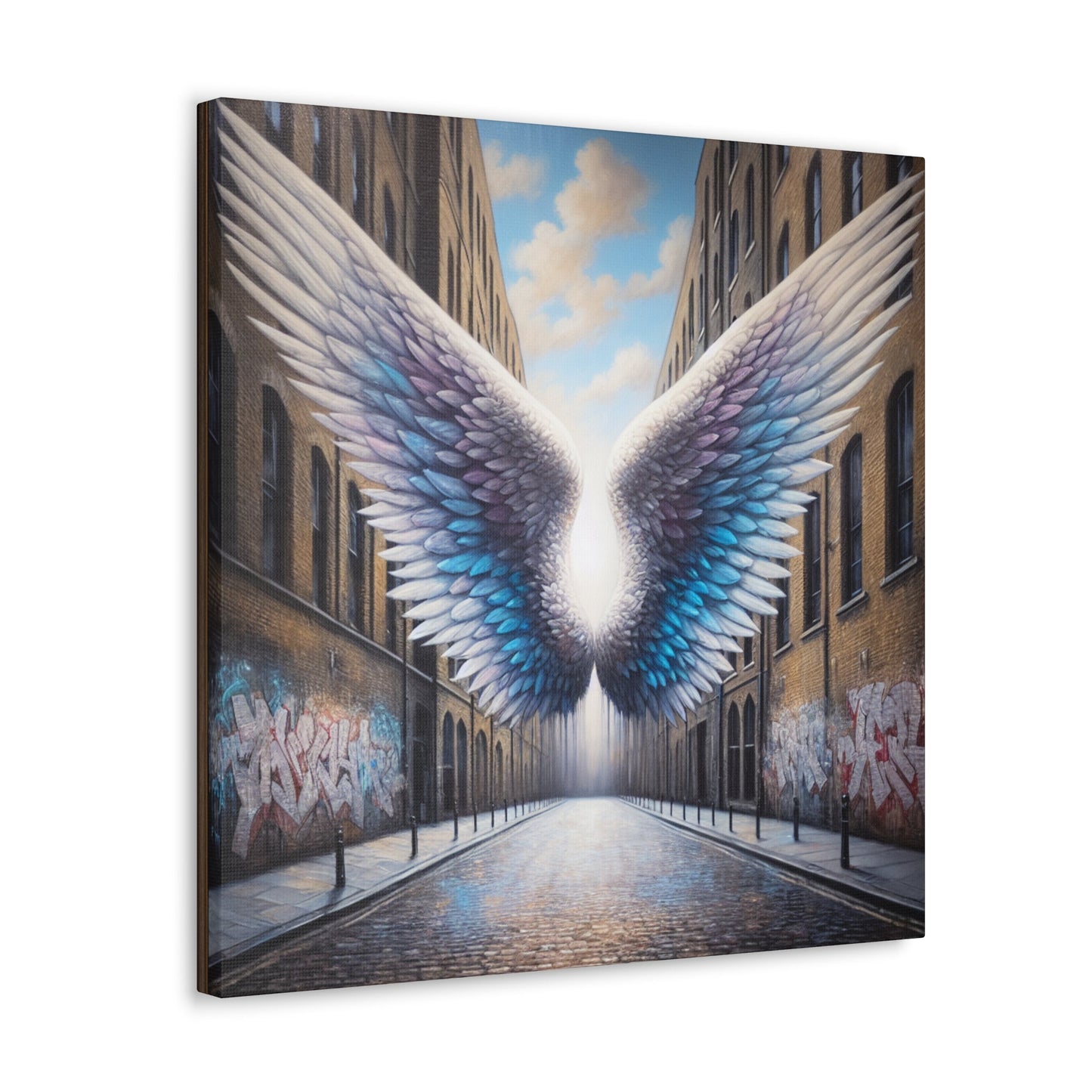 "Urban Wingscape" - Canvas - Authentic4Us