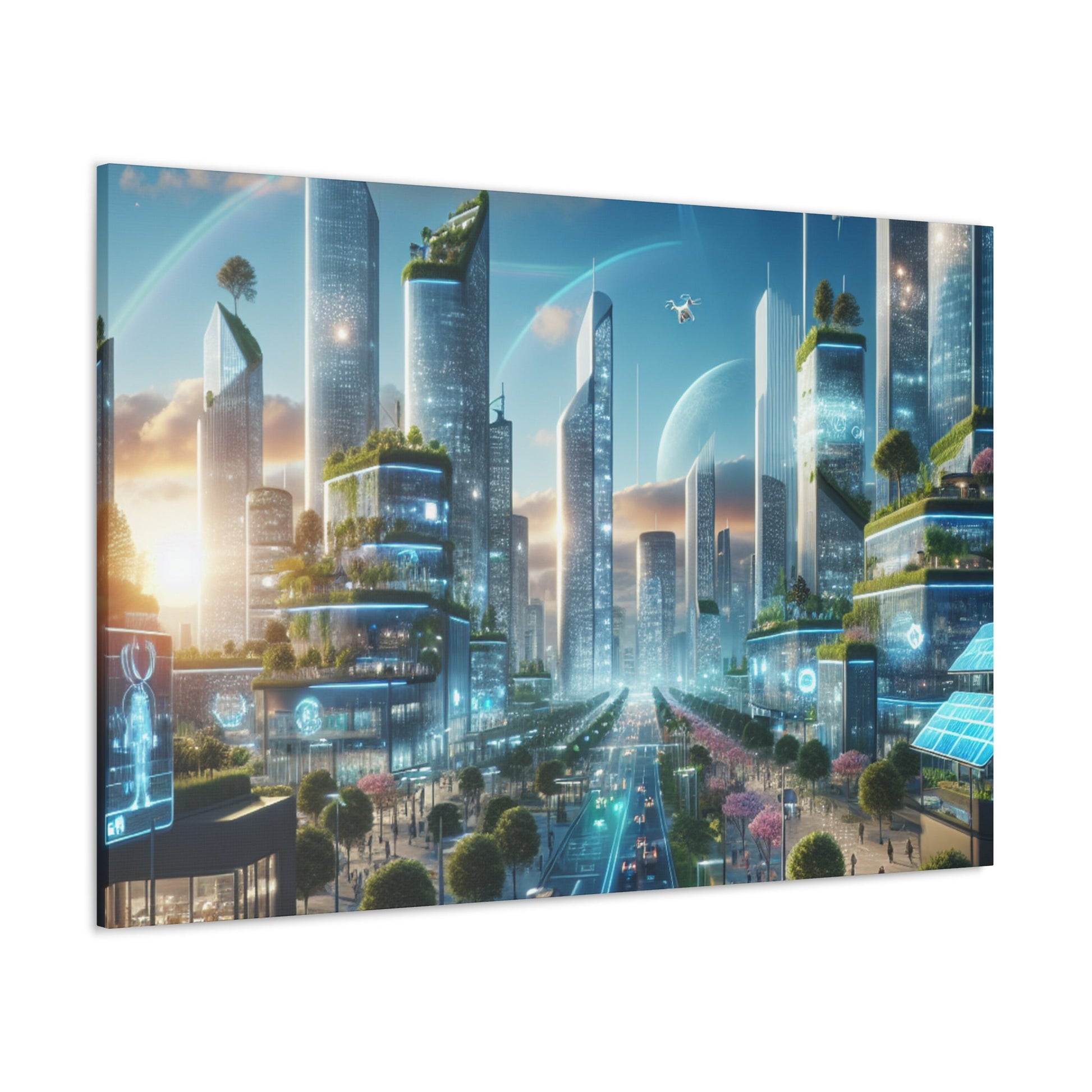 "Utopia: Earth 2.0" - Canvas - Authentic4Us