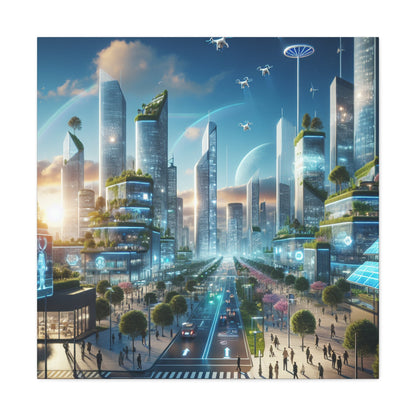 "Utopia: Earth 2.0" - Canvas - Authentic4Us