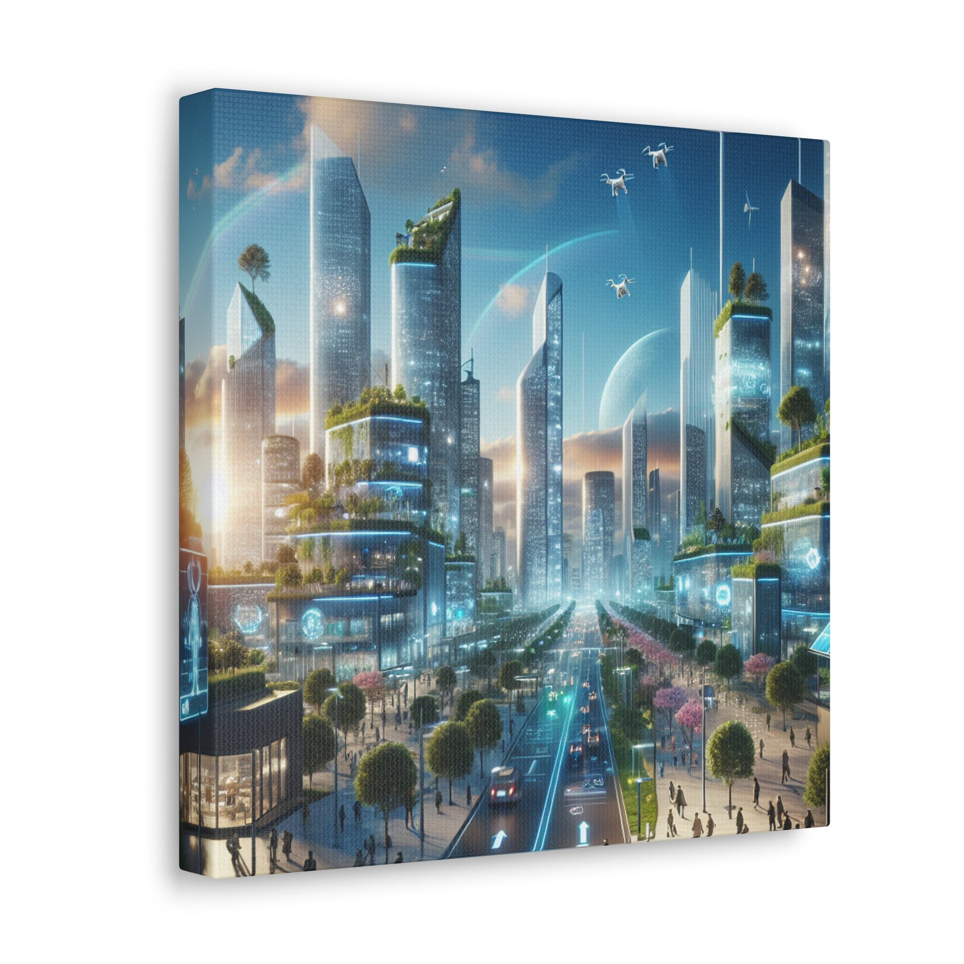 "Utopia: Earth 2.0" - Canvas - Authentic4Us