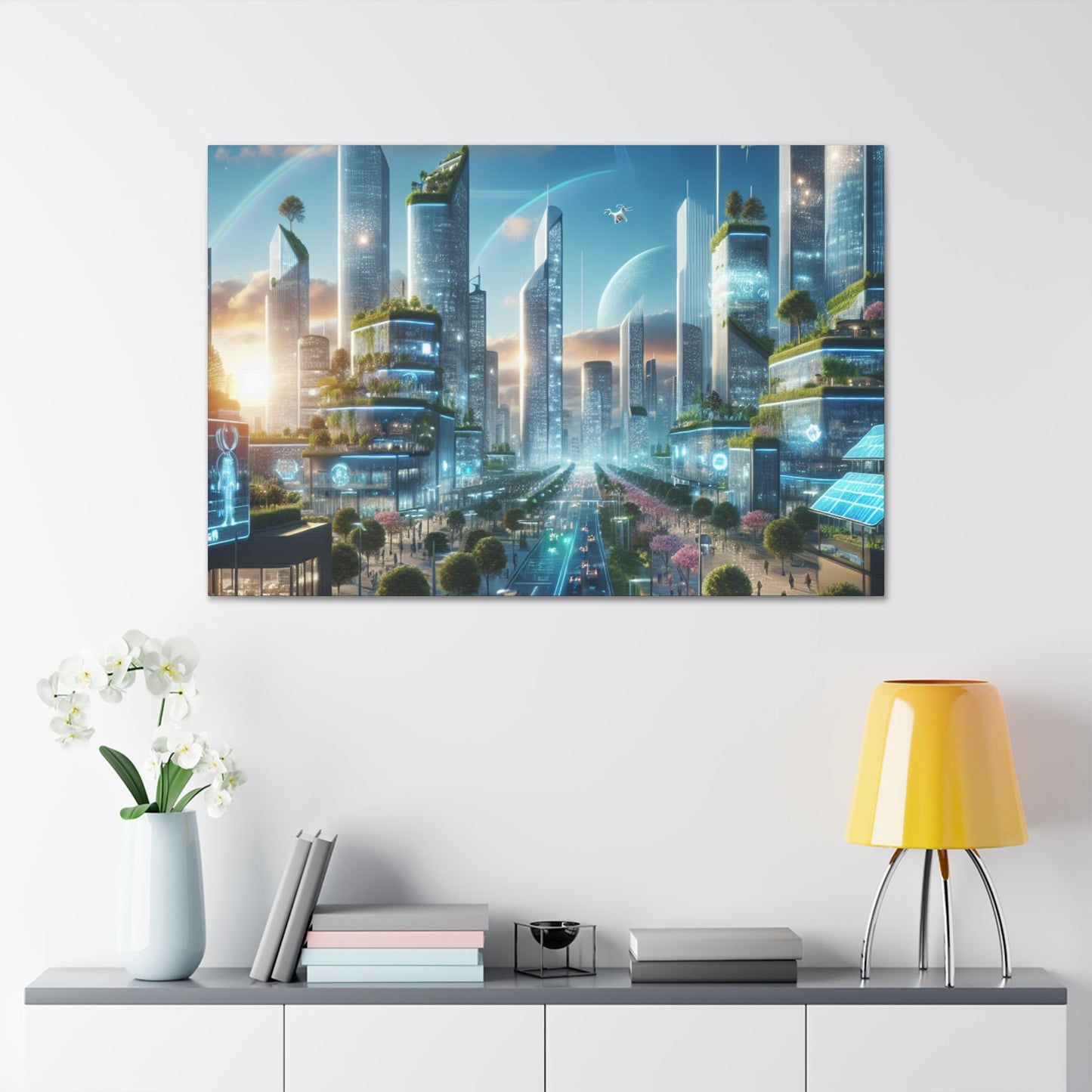 "Utopia: Earth 2.0" - Canvas - Authentic4Us