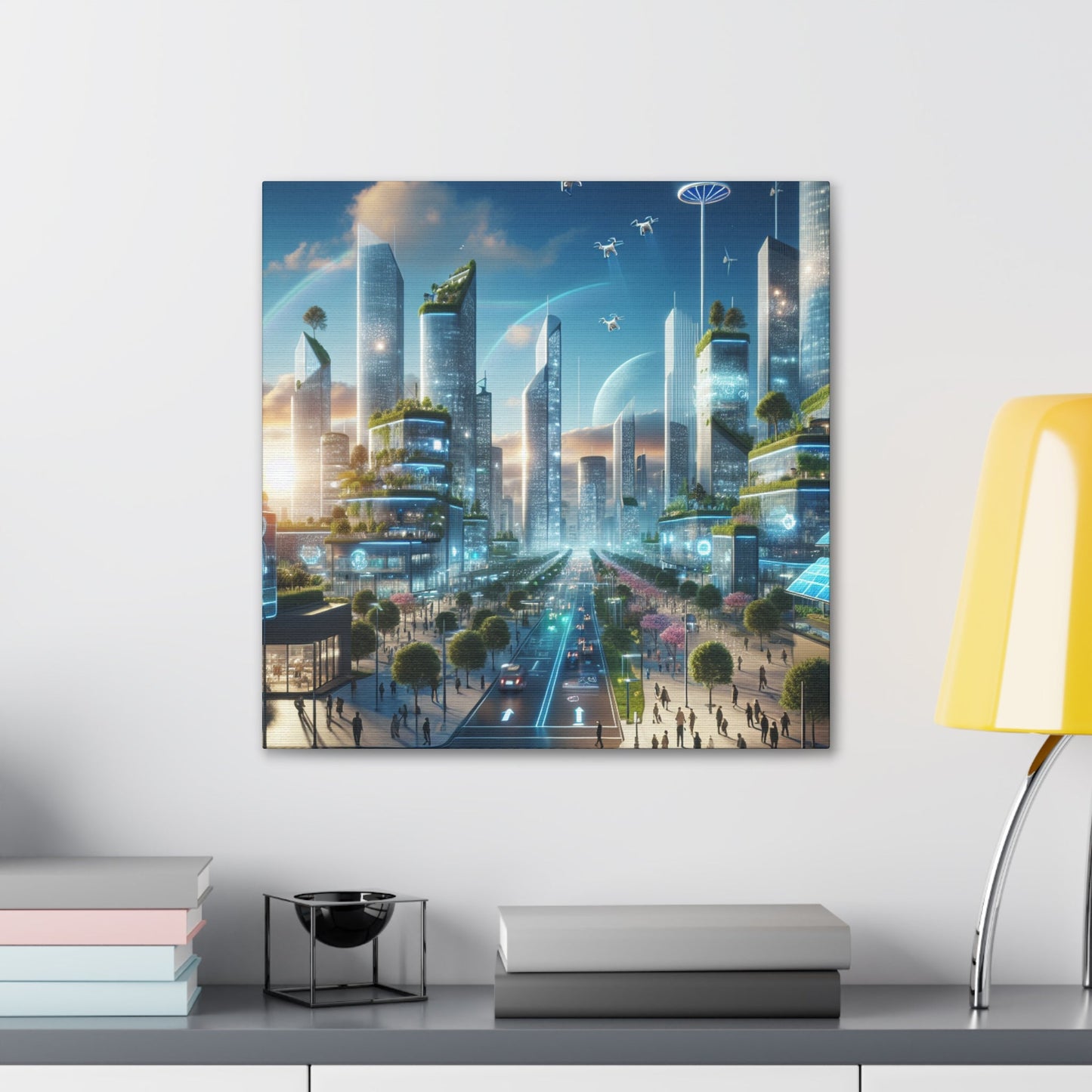 "Utopia: Earth 2.0" - Canvas - Authentic4Us