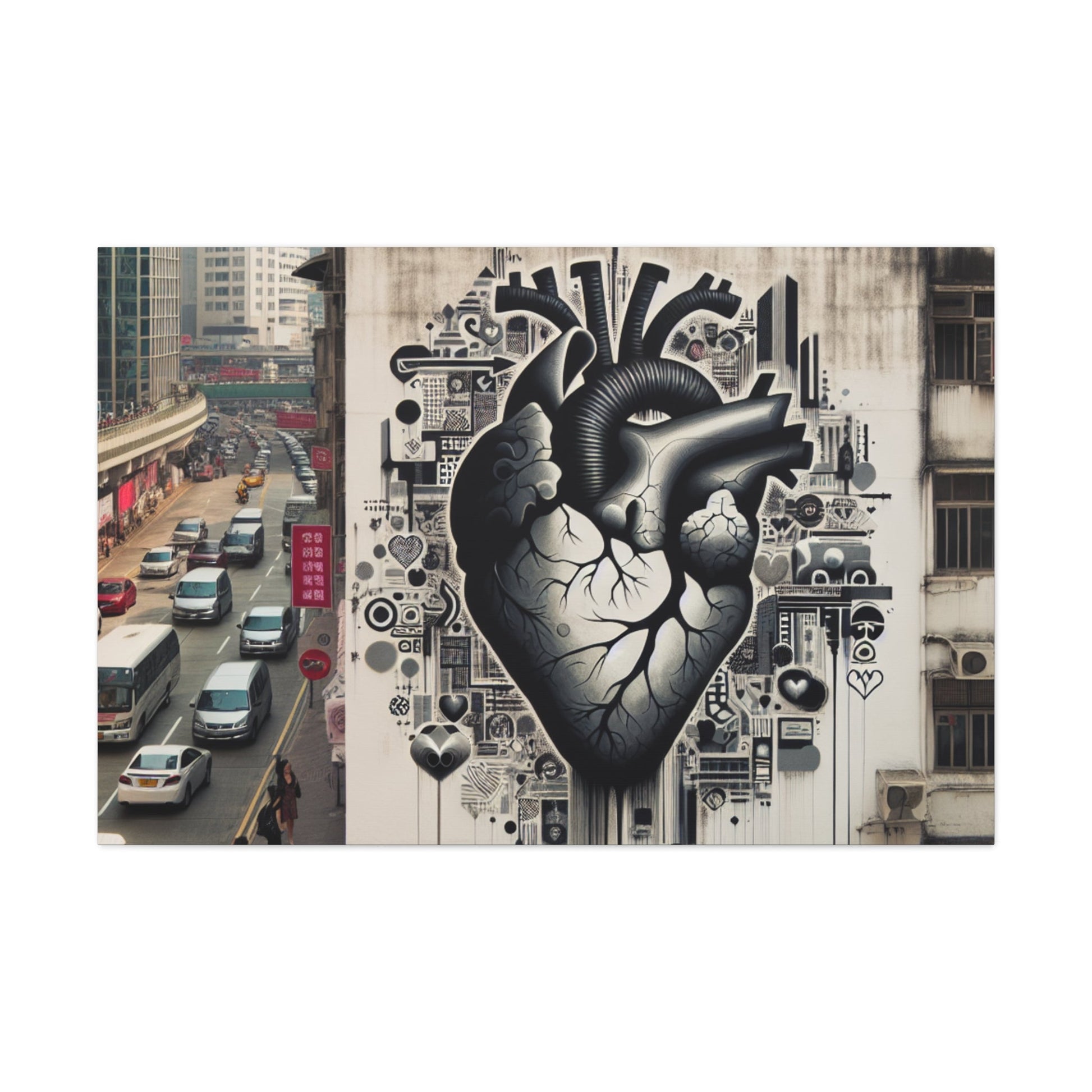 "Vibrant Expression Canvas Art" - Canvas - Authentic4Us