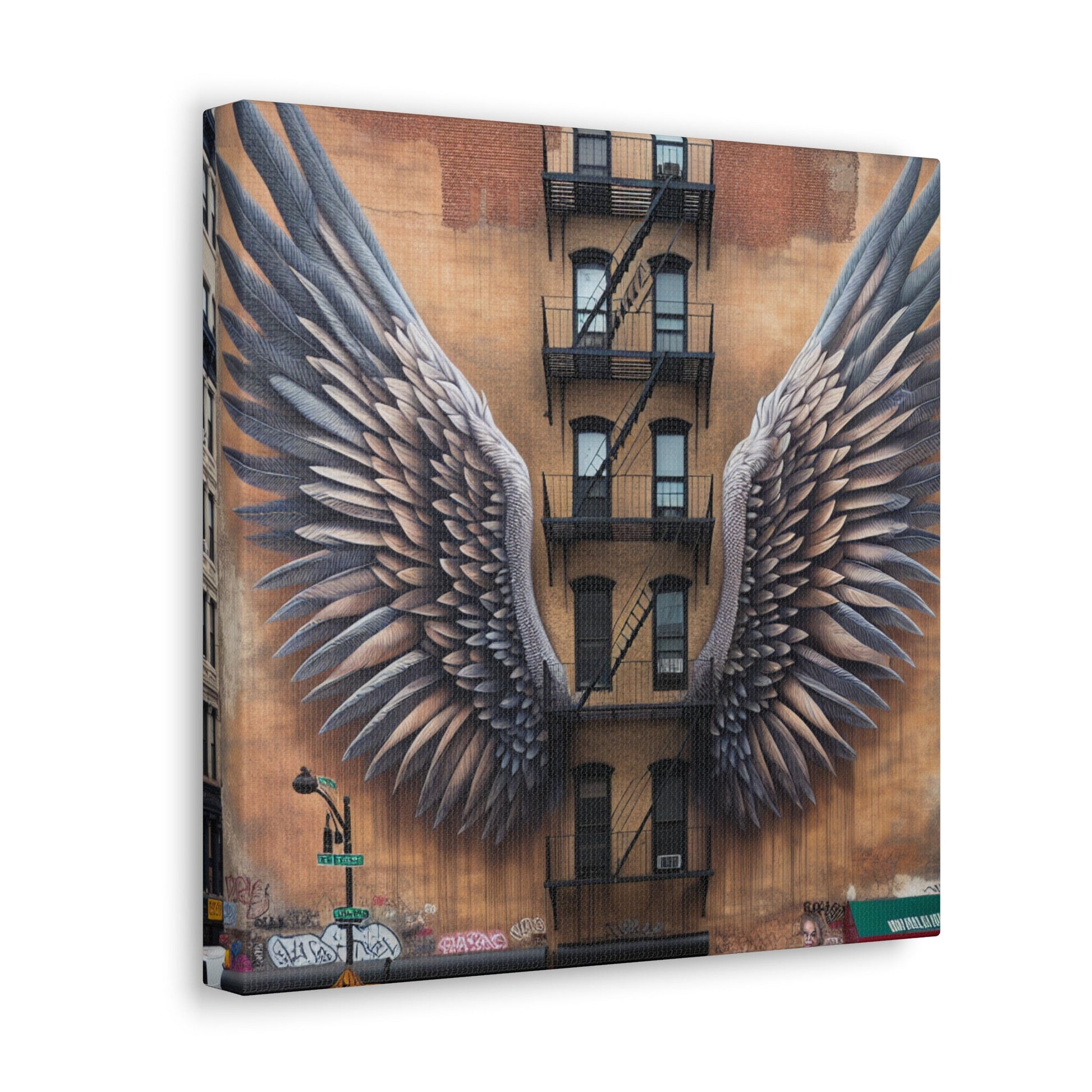 "Wings of Urban Elevation" - Canvas - Authentic4Us