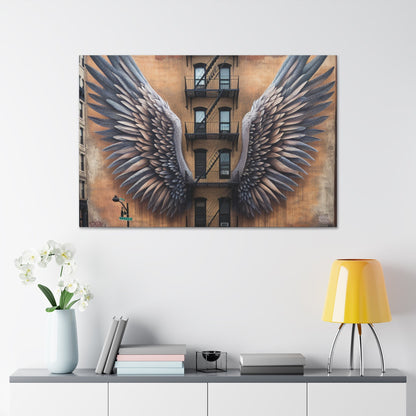 "Wings of Urban Elevation" - Canvas - Authentic4Us