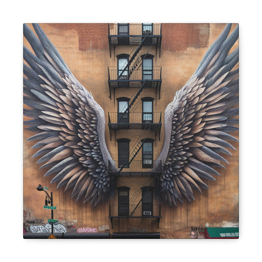 "Wings of Urban Elevation" - Canvas - Authentic4Us