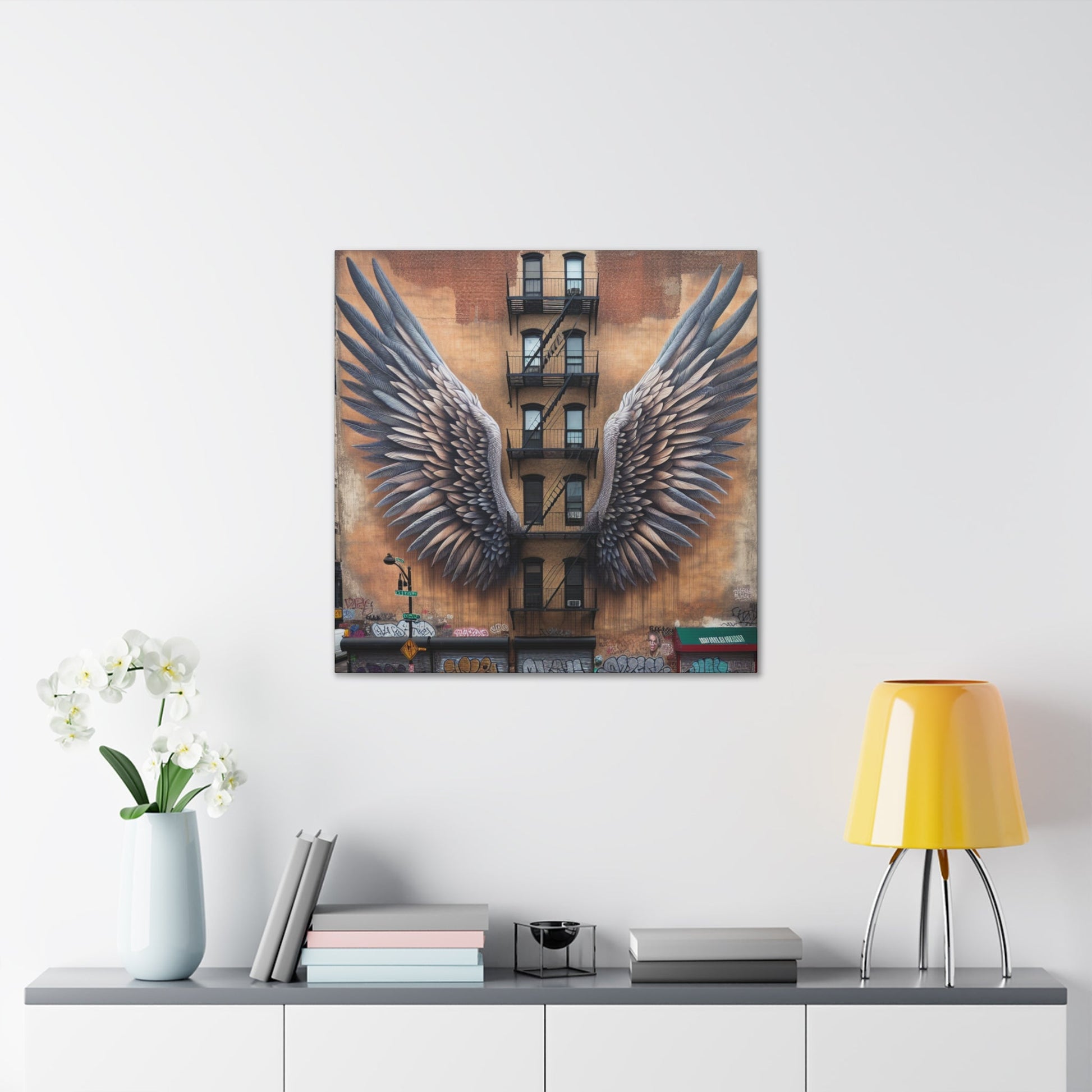 "Wings of Urban Elevation" - Canvas - Authentic4Us