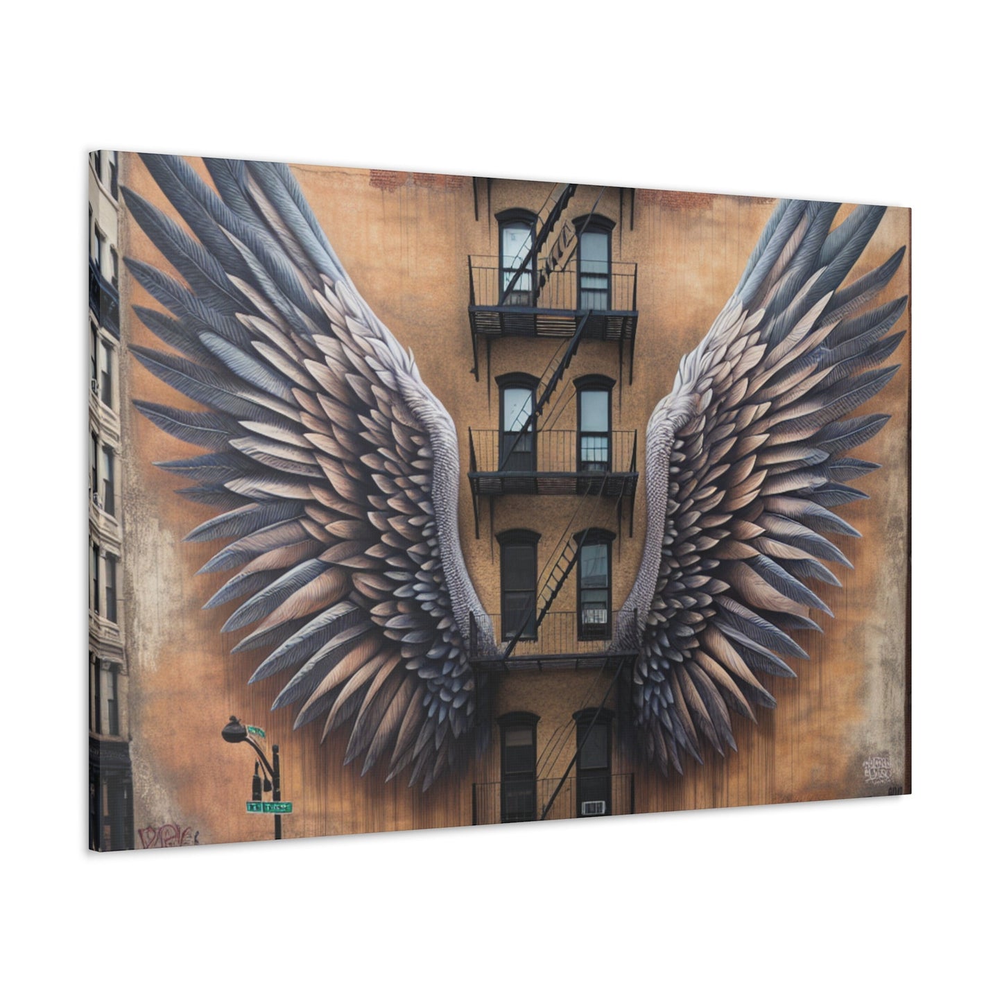 "Wings of Urban Elevation" - Canvas - Authentic4Us