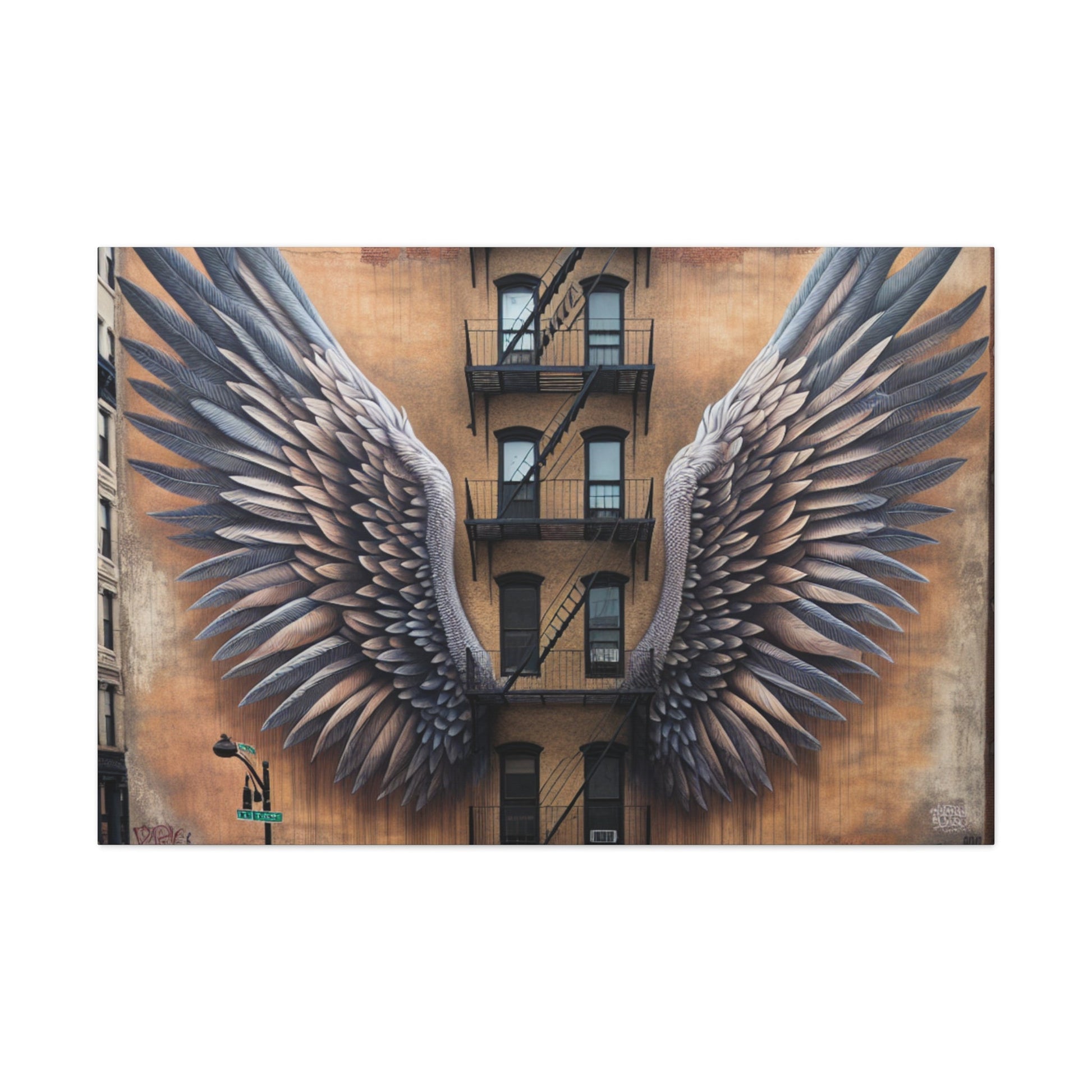 "Wings of Urban Elevation" - Canvas - Authentic4Us