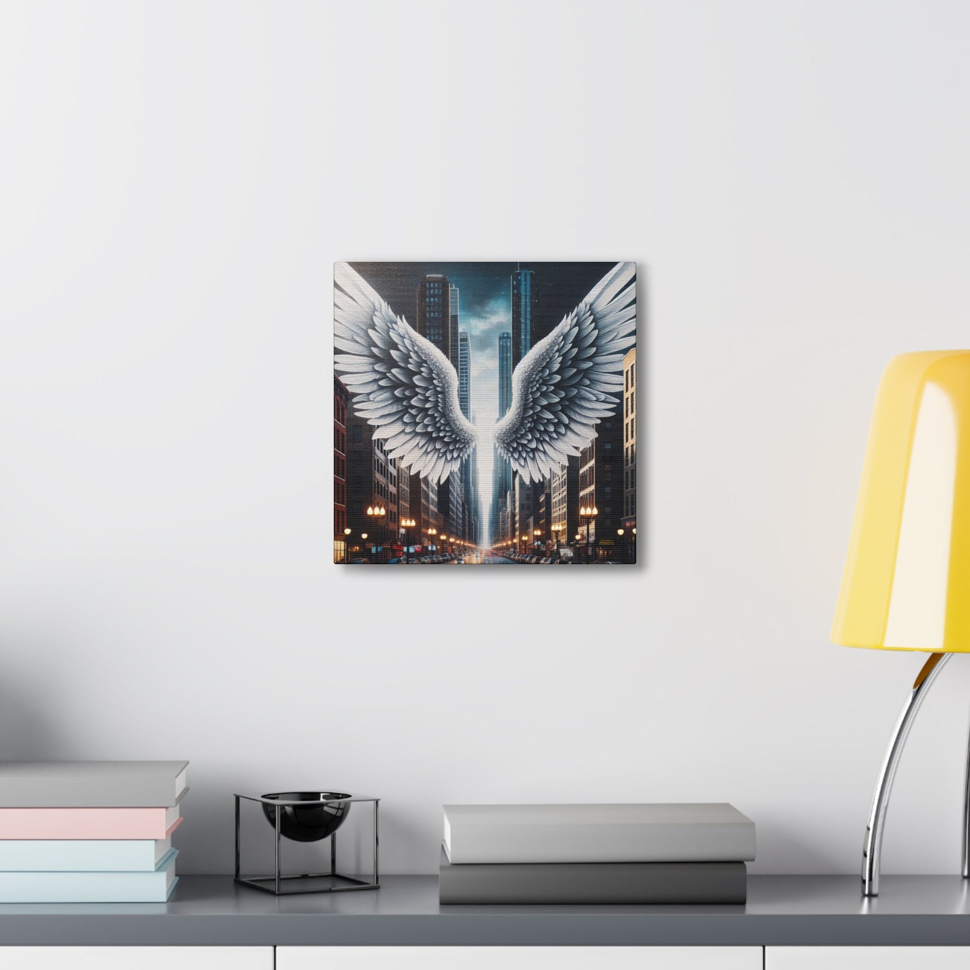 "Wings of Urban Enchantment" - Canvas - Authentic4Us